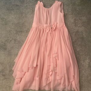 Light pink girls dress size 12 (kids)